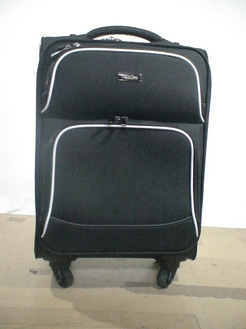 2978　wamiles　黒 鍵付　スーツケース　キャリケース　旅行用　ビジネストラベルバック