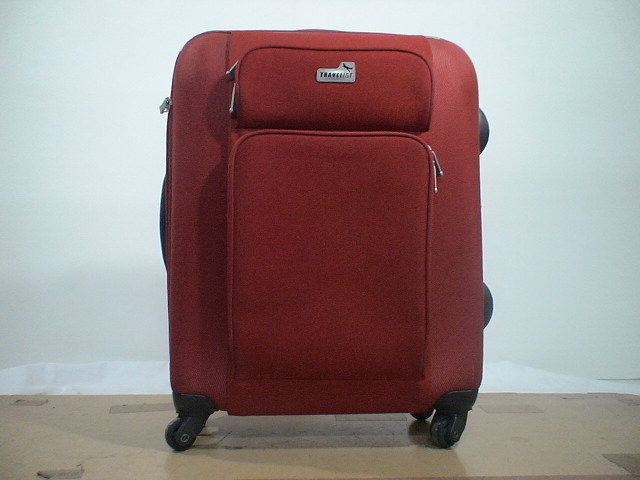 2671　TRAVELIST　赤 スーツケース　キャリケース　旅行用　ビジネストラベルバック