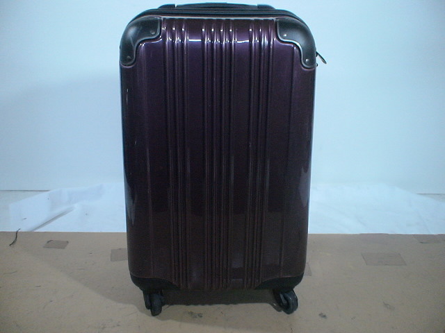 2920　紫 TSAロック付　スーツケース　キャリケース　旅行用　ビジネストラベルバック