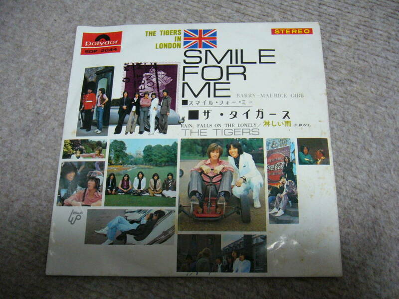 SMILE FOR ME 　ザタイガース シングル盤