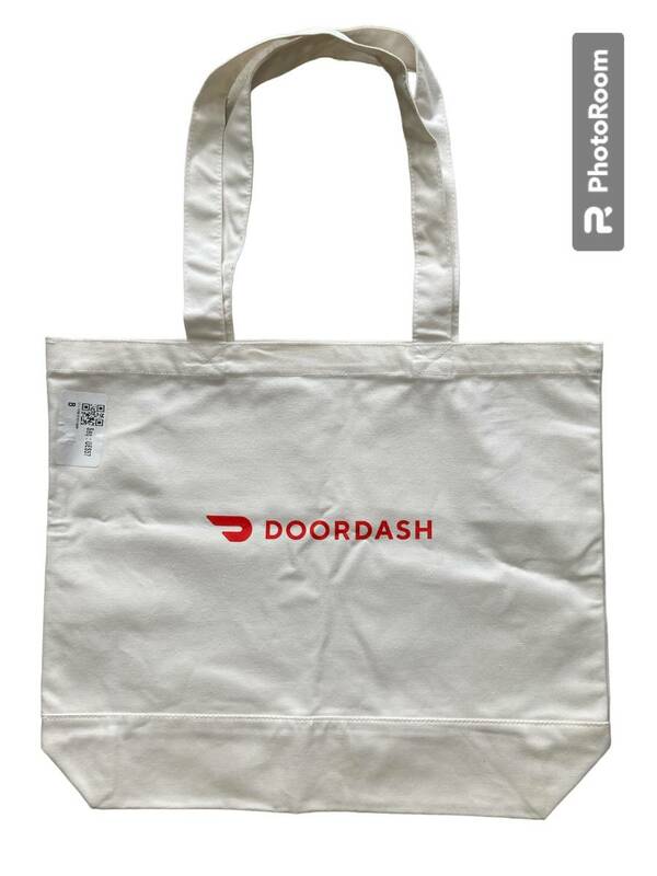 DOORDASH ブルックリン オープン記念 トートバッグ NYC 非売品 プロモーショングッズ レア! ドアダッシュ デリバリーサービス