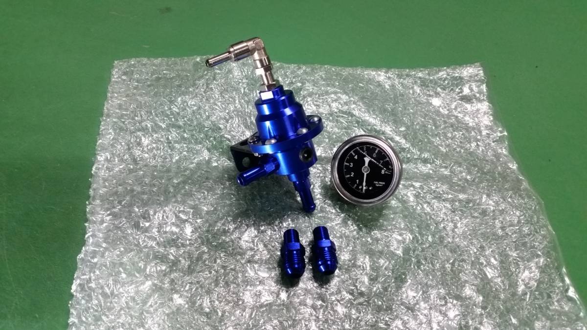 ё　汎用 調整式 燃圧レギュレター TYPE-M　☆SR20 RB25 RB26 1JZ 2JZ 13B LS1 LS3 LT1 V8 JDM USDM HOTROD