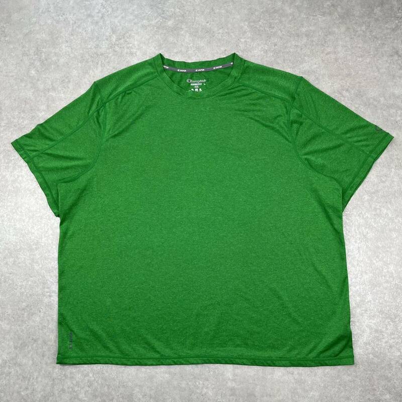 Champion POWERTRAIN Tシャツ VAPOR グリーン 2XL