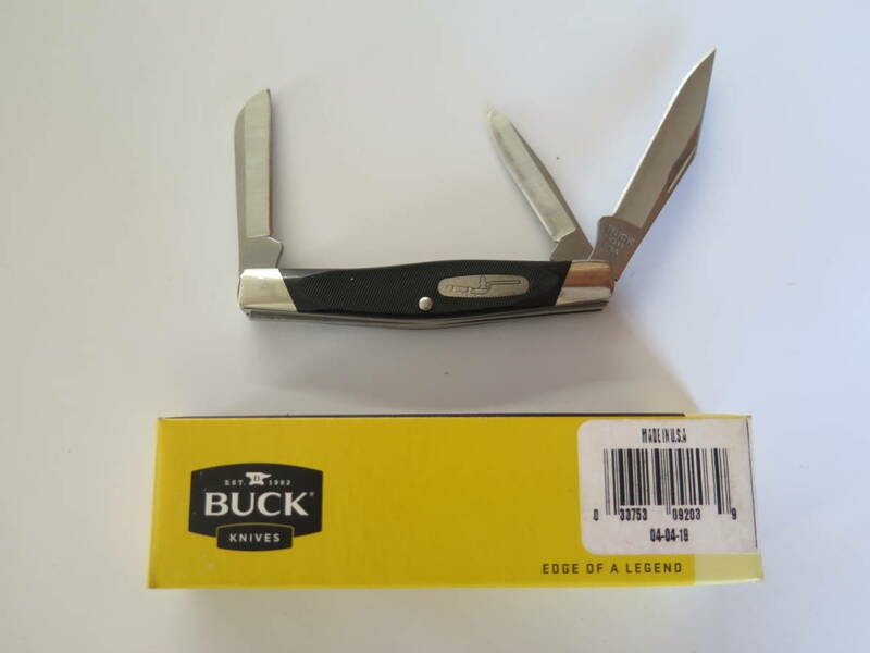 No.27　BUCK　CADET　バック　カデット　303BKS-B 9203　3ブレード折り畳みナイフ