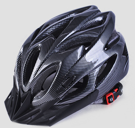 超軽量 自転車ヘルメット 流線型 ロードバイク MTB サイクリング 大人 男女兼用 ヘルメット フリーサイズ (ブラック&グレー)