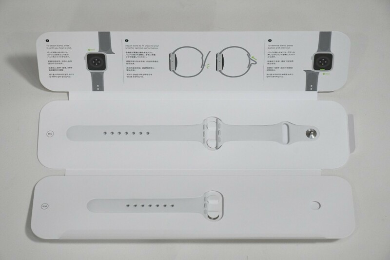 PL3DK61c 未使用品 Apple Watch スポーツバンド ベルト 40mm ホワイト アップルウォッチ SE SERIES6 対応 純正品