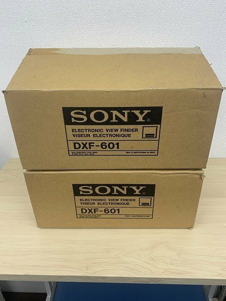 SONY/ソニー　DXF-601 ファインダー 2個セット 未使用 　kyK3132K