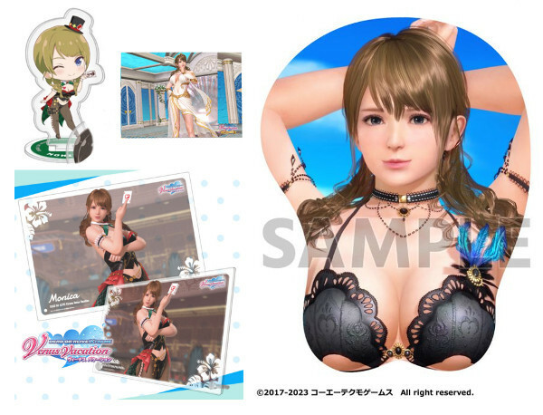 DEAD OR ALIVE Xtreme Venus Vacation ヴィーナス アクリルスタンド アクリルボード フォトクロック ブロマイド 等身大マウスパッド モニカ