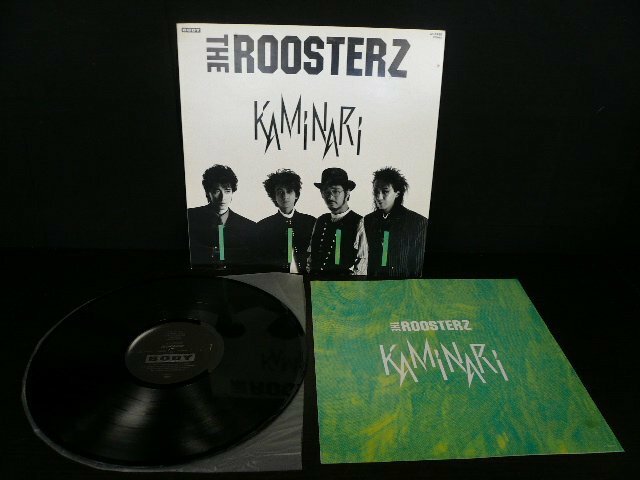 RMB-00861-08 LPレコード THE ROOSTERZ ルースターズ KAMINARI AF-7430