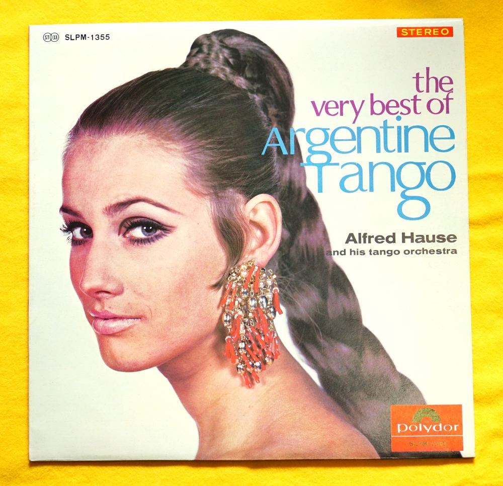 SLPM-1355 the very best of Argentine Tango アルゼンチン・タンゴ Alfred Hause and his tango orchestra　