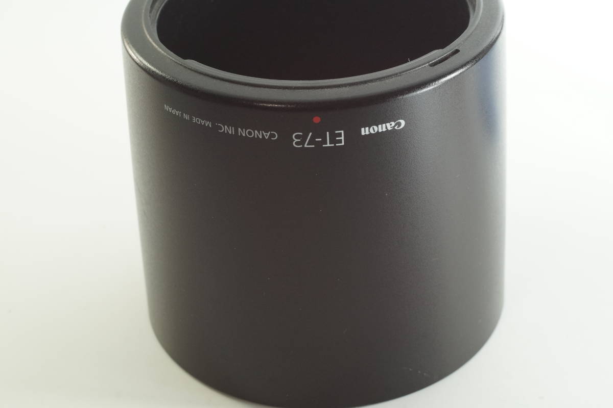 1008『おおむねキレイ』Canon ET-73 キャノン EF100mm F2.8Lマクロ IS USM用 キヤノン キャノン レンズフード
