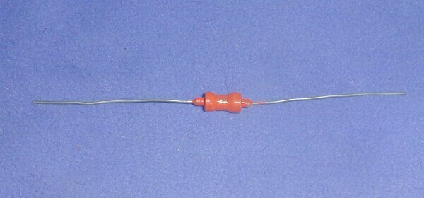 バーベル形状の点接触型ゲルマニウムダイオード　富士通信機製造 1F21