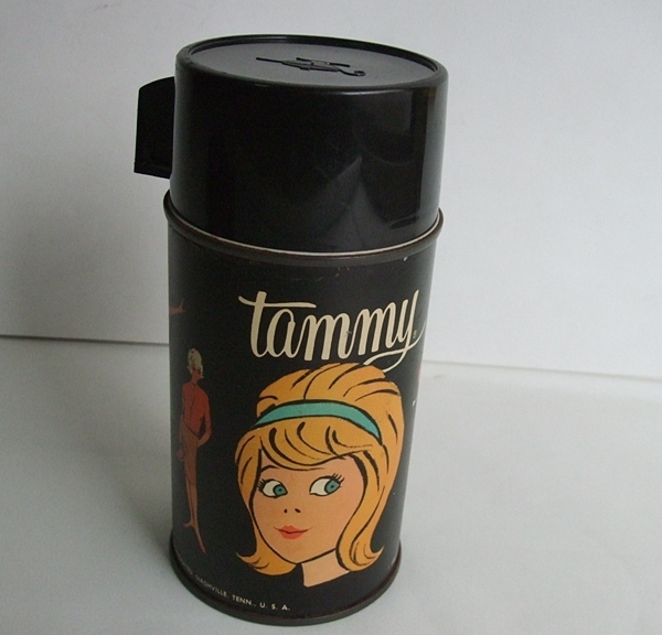 当時物 ビンテージ 60's ALADDIN アラジン社製 Tammy　タミーちゃん 水筒 1964 IDEAL TOY アメリカ雑貨 レトロ
