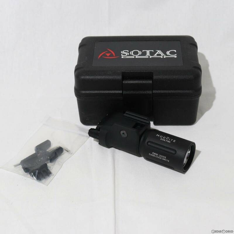 【新品】[MIL]SOTAC MODLITEタイプ PL350-OKW フラッシュライト BK(ブラック/黒)(SOTAC-SD-1119-BK)(54001543)