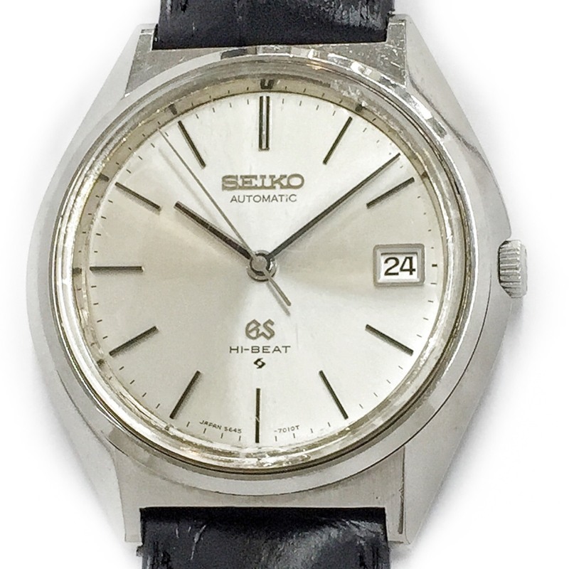 稼働品!!希少!!ＳＥＩＫＯ/セイコー グランドセイコー HI-BEAT 自動巻き メダリオン ウォッチ 5645-7010