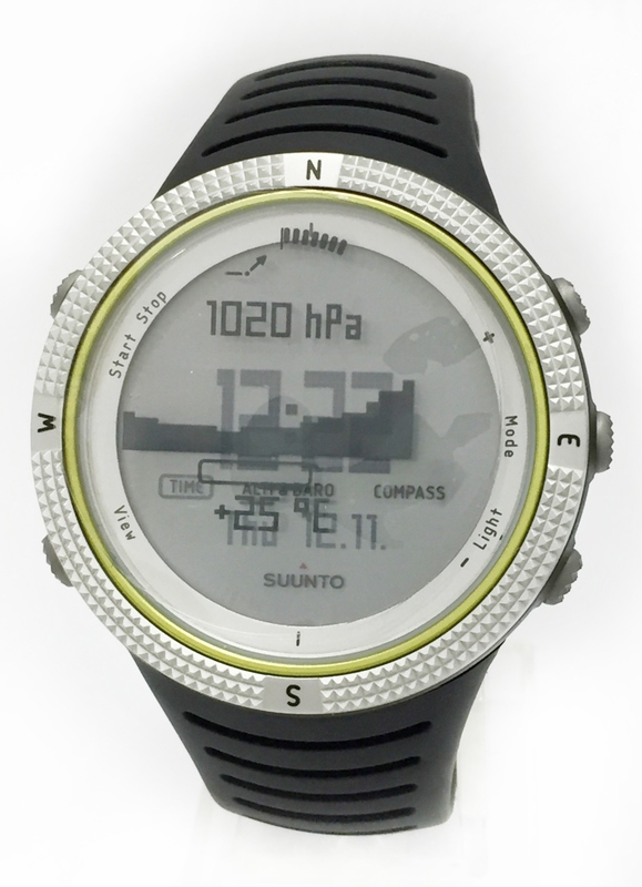 未使用品!!遊カン破損!!SUUNTO/スント CORE LIGHT GREEN コア ライトグリーン SS013318010 クォーツ 腕時計