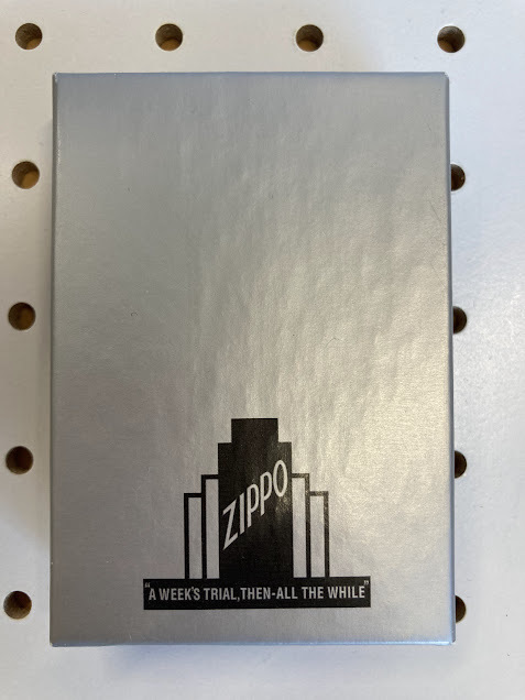 Zippo ジッポー 紙箱と説明書のみ シルバーパッケージ Ａ ＷＥＥＫ,Ｓ ＴＲＩＡＬ