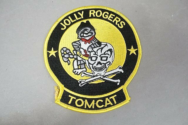 ★ JOLLY ROGERS TOMCAT 第103戦闘攻撃飛行隊 トムキャット ワッペン / パッチ ベルクロなし
