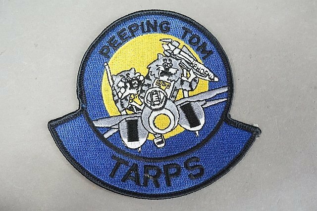 ★ F-14 トムキャット PEEPING TOM TARPS アメリカ軍 ワッペン / パッチ ベルクロなし