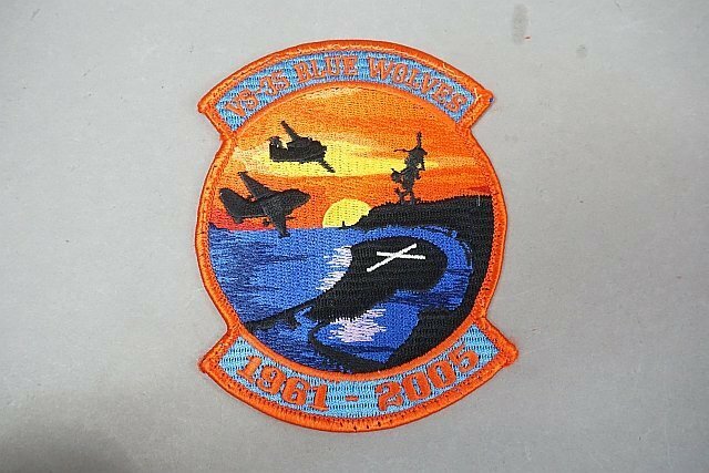 ★ VS-35 BLUE WOLVES 第35制海飛行隊 1961-2005 ワッペン / パッチ ベルクロなし