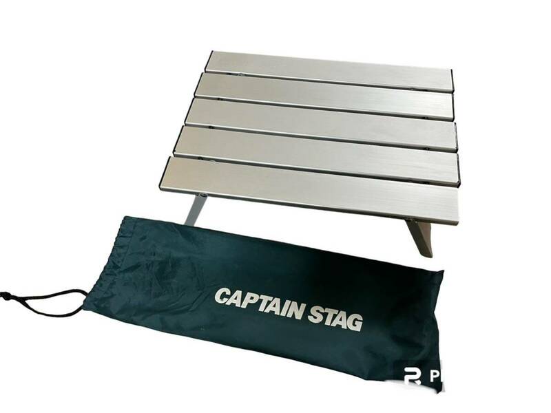 ★送料無料・お洒落★ キャプテンスタッグ　折り畳みアウトドアテーブル　CAPTAIN STAG