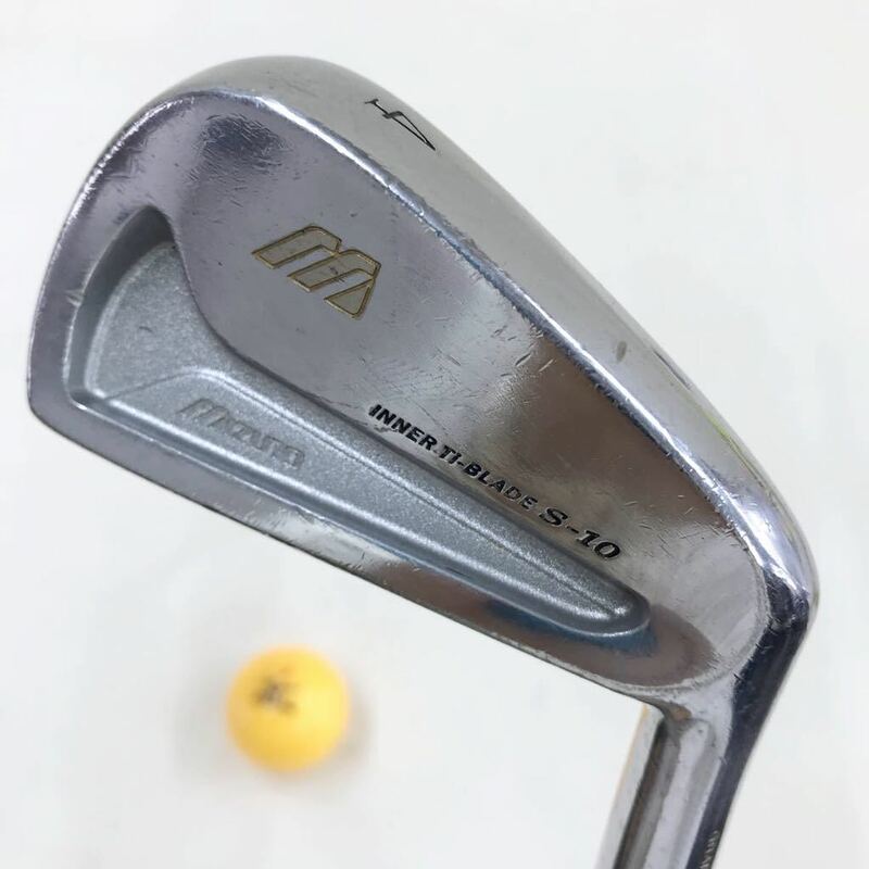 hi903 ミズノ【格安中古ゴルフ】Mizuno S-10 4番アイアン 単品 スチールシャフト DynamicGold フレックスS200 全国送料無料