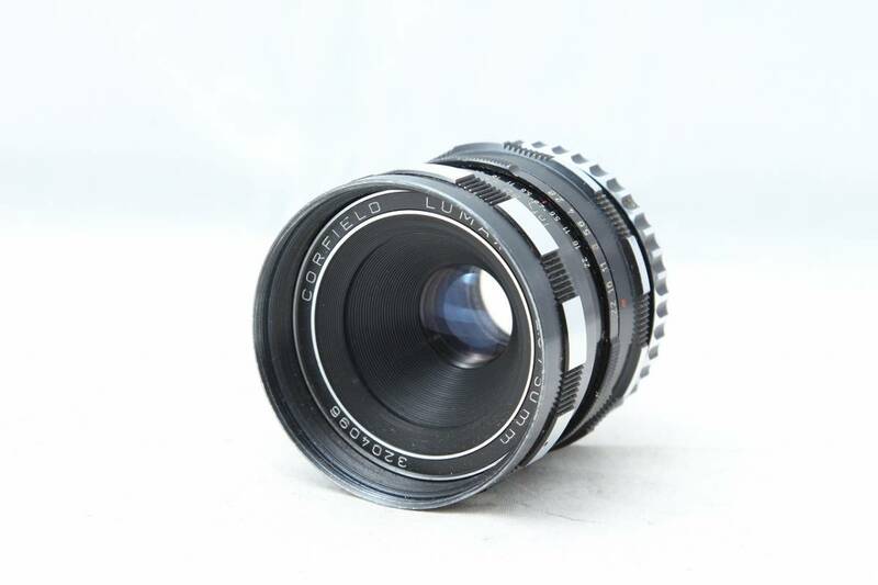 稀少☆CORFIELD LUMAX 50mm f2.8 periflex lens made in W.Germany コーフィールド ルマックス Lマウント