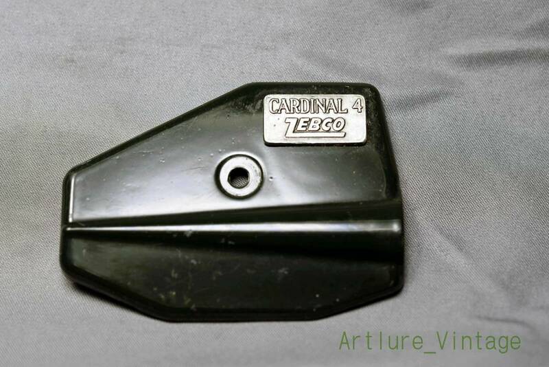 VINTAGE (ABU)ZEBCO CARDINAL4　HOUSING PLATE 赤袋入り未使用中古 #9854 Y333-353 SPINNING REEL#artlurevintage