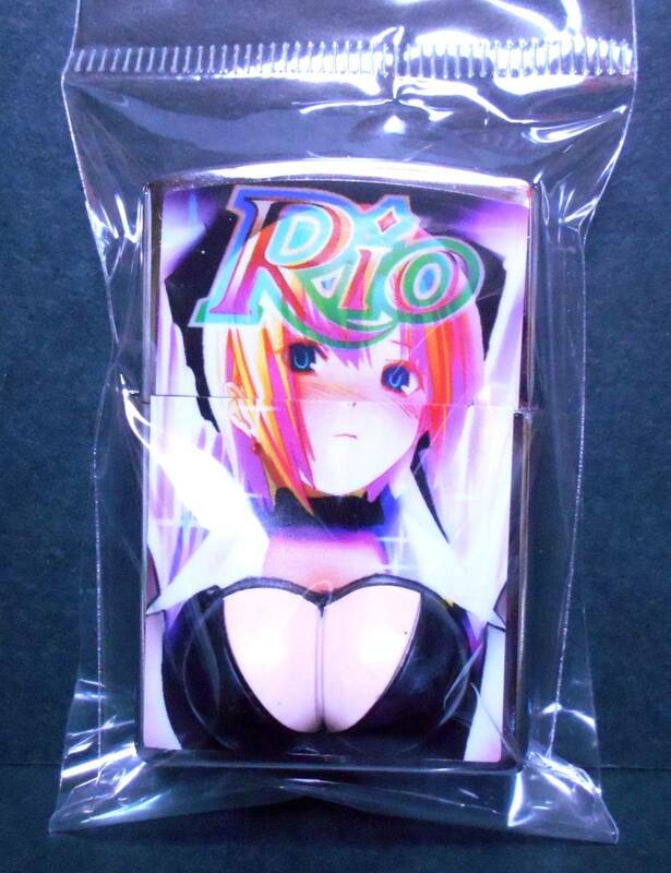 【新品!!】 Rio 3D オイルライター シルバー リオ リオデカーニバル Rio de Carnival アミューズメント 景品 013D