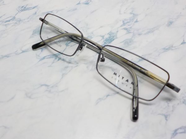 MITANI EYEWEAR メガネフレーム　ME-66 50口19-140 GRY 日本製
