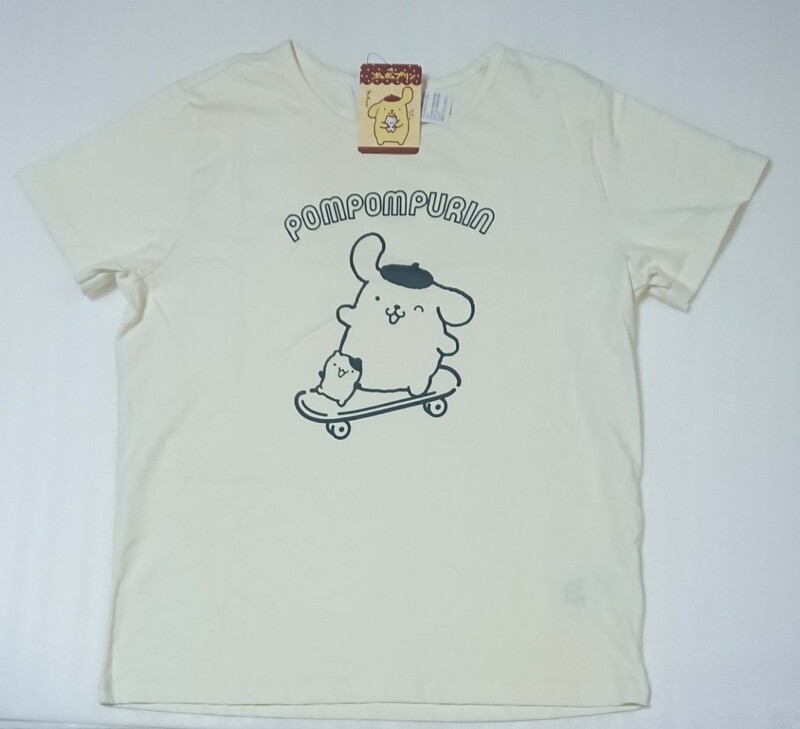 ポムポムプリン Tシャツ LLサイズ sanrio 半袖 新品タグ付き 