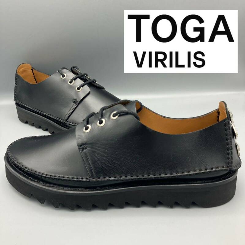 ◆◆未使用41 jp26 TOGA VIRILIS レースアップ シューズ