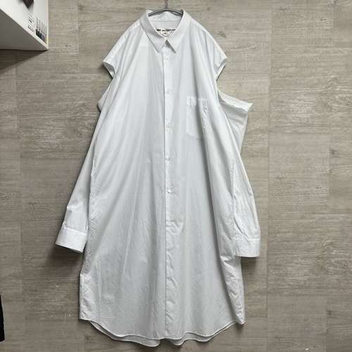 COMME des GARCONS コムデギャルソン AD2022 SLIT SHIRTS DRESS スリットシャツドレス M 【中目黒b5】 ワンピース