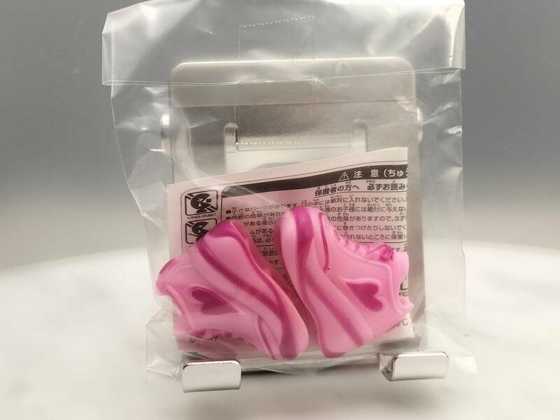 タカラ　リカちゃん　ファッションパーツ　厚底スニーカー　ハート柄　ピンク　＃3