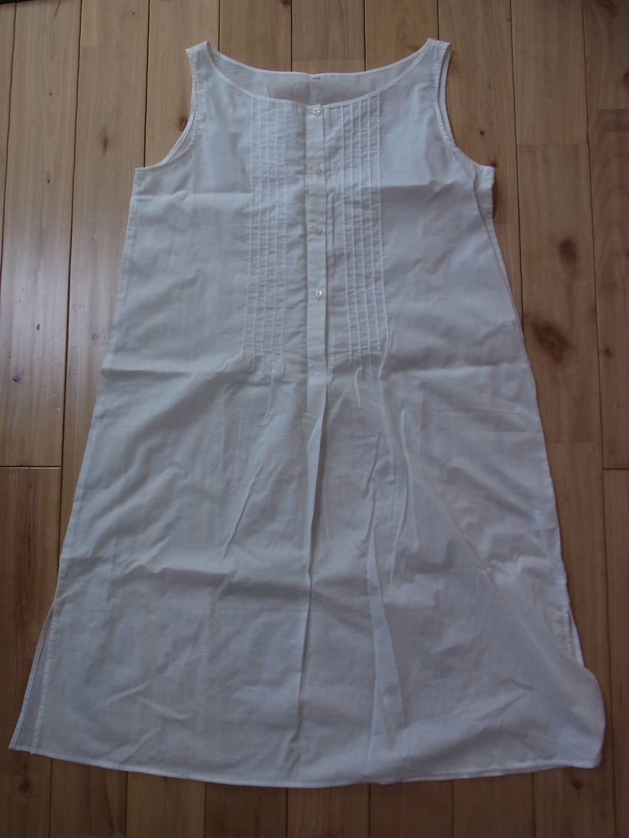★　良品計画　薄手の袖なしチュニックMサイズ　★USED