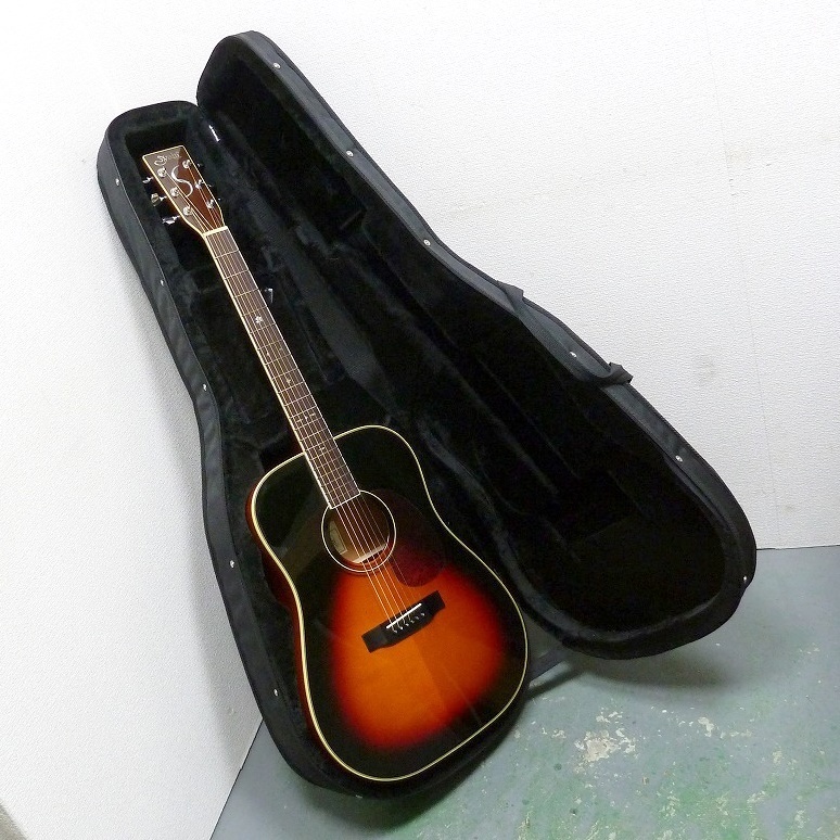 ＠S.Yairi YD40 ３TS Hiroshi Yairiプロデュース アコースティックギター ソフトケース付き ギター 楽器 コレクション