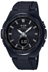 カシオ CASIO 腕時計 BABY-G MSG-W200G-1A2JF G-MS メタルベゼル×樹脂バンド ソーラー電波