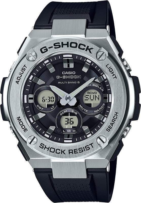 CASIO カシオ 腕時計 G-SHOCK　GST-W310-1AJF G-STEEL　電波ソーラー　マルチバンド6　ミドルサイズ