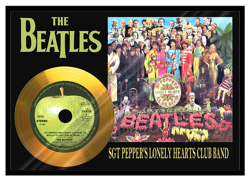 The Beatles/ビートルズ/Sgt. Pepper's/サージェント・ペパーズ・ロンリー・ハーツ・クラブ・バンド/24金ゴールドディスク/証明書付き