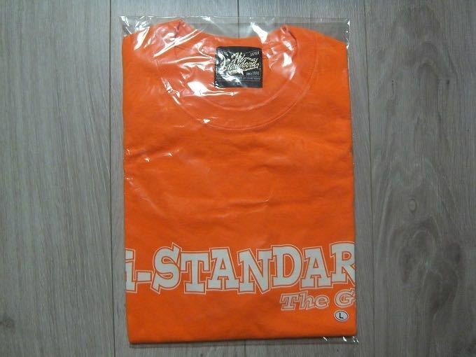 新品未開封 Hi-STANDARD GIFTツアー uP!!!当選者限定Tシャツ オレンジ L ☆ ハイスタンダード Tシャツ ギフト