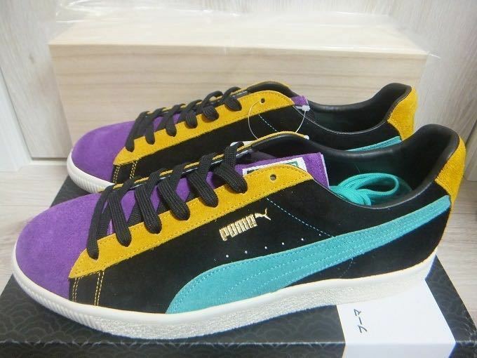 新品 100足限定 桐箱付 PUMA SUEDE VTG MIJ マルチカラー 28cm ☆ プーマ スエード スウェード クレイジー 日本製 JAPAN 387512-02