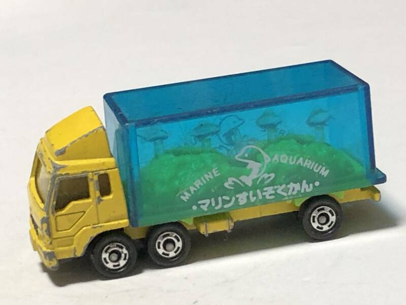 トミカ TOMICA フソー　トラック マリンすいぞくかん マグロ ミツビシフソー　FUSO TRUCK 日本製 JAPAN タカラトミー