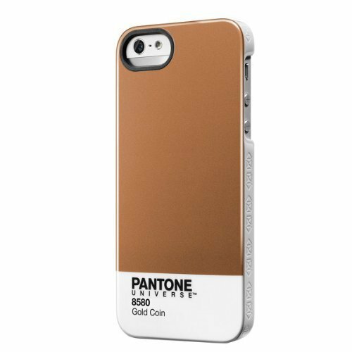 送料無料★スマホケース iPhone5 5s se ゴールド PANTONE