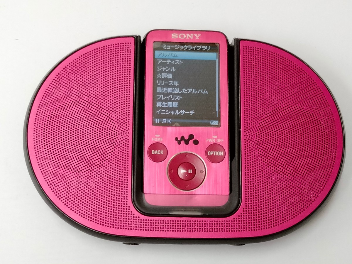 ソニー ウォークマン NW-S738F 8GB 本体 スピーカー SRS-NWGT010 T50502