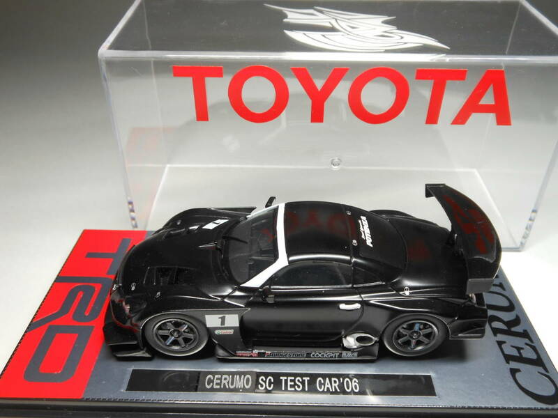 エブロ 1/43 ゼント-セルモ SC スーパーGT 500 テストカー … #1 立川 祐路 / 高木 虎之介 2006