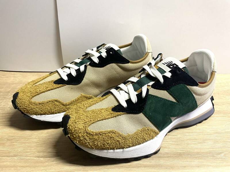 未使用 27cm ニューバランス MS327DB D ベージュ new balance