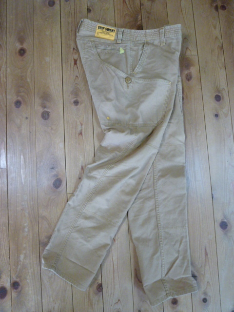 ★即決激安処分★送料無料★着用3-4日★グリップスワニー [GSP-12] WORK PANTS Ⅱ / WALNUTS size L w 88cm