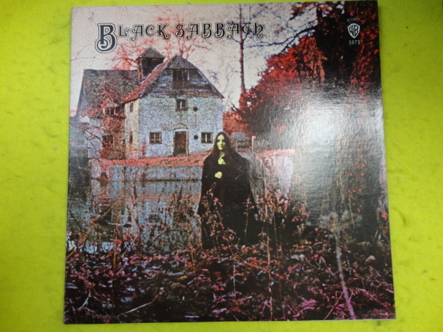 Black Sabbath オリジナル原盤 US LP Hard Rock名盤 Warner Bros. WS 1871 The Wizard / Wasp / Wicked World / A Bit Of Finger 収録
