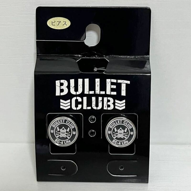 【新品未使用】bullet club ピアス アクセサリー メンズ 新日本プロレス