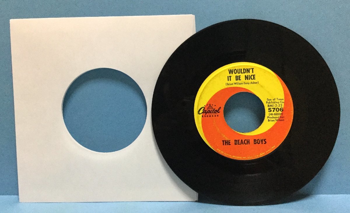 EP 洋楽 The Beach Boys / Wouldn't It Be Nice 米盤 c